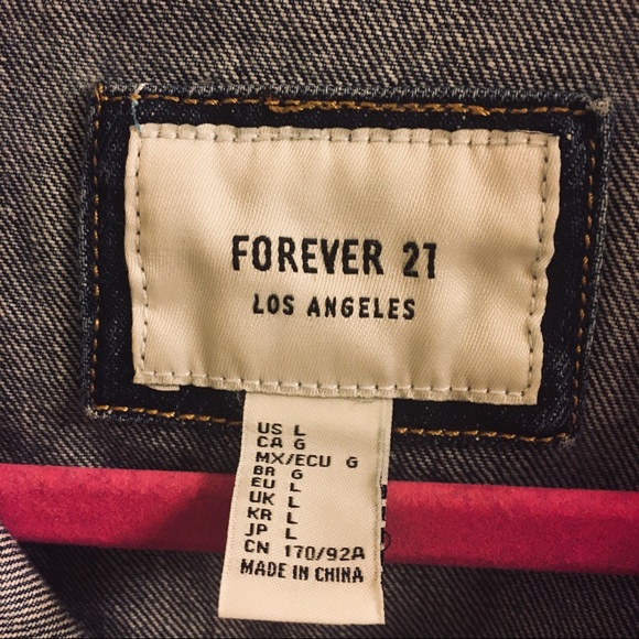 Jean Jacket Forever 21 - Picture 3 of 4